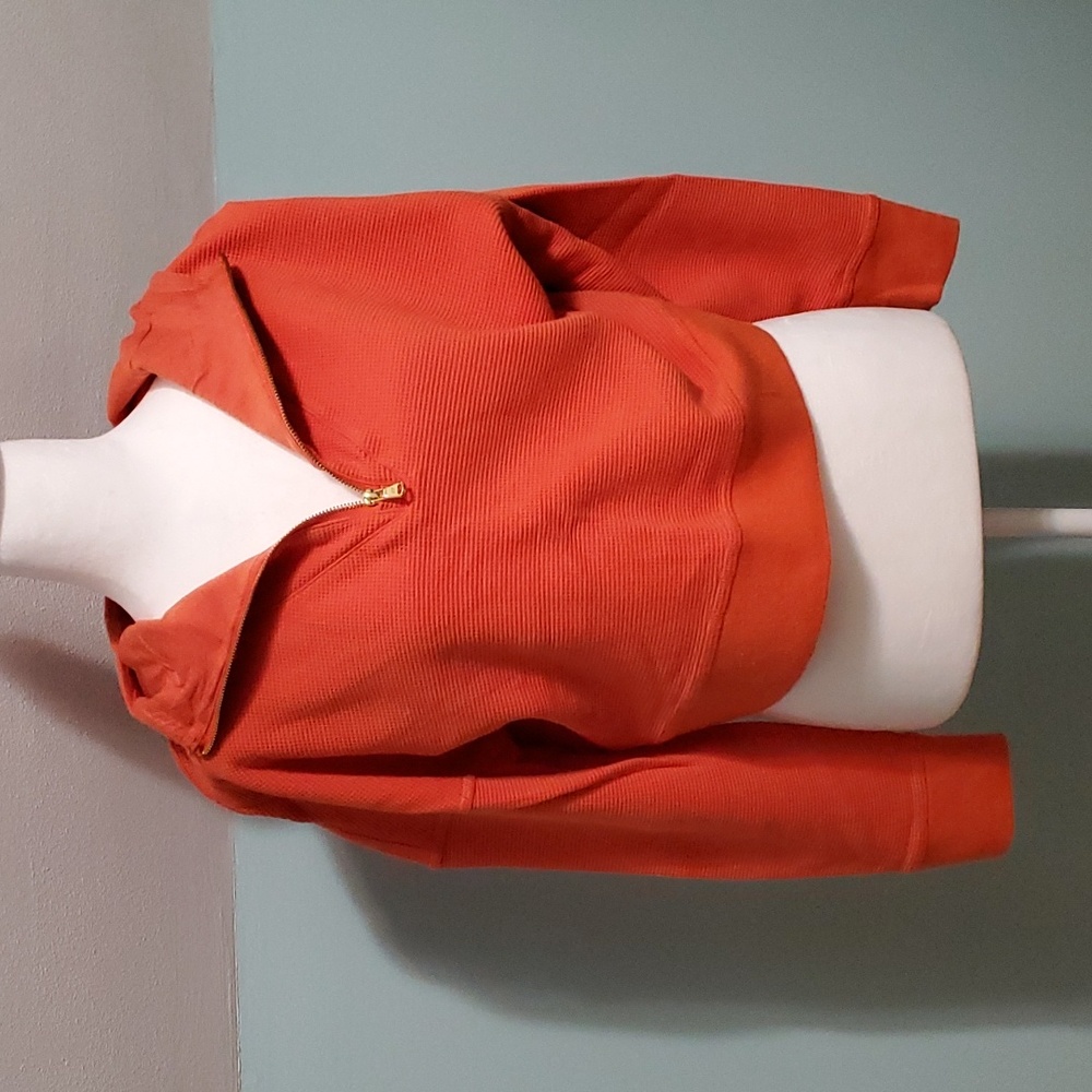 Fabletics Crop quarter zip hoodie